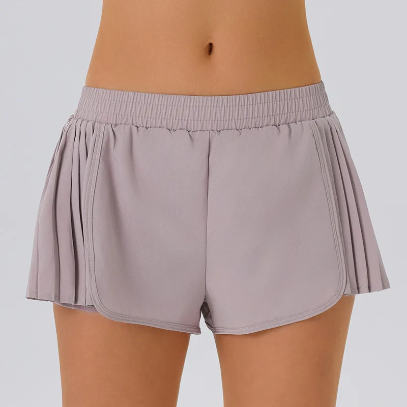 New Summer Gym Running Shorts Casual Quick Dry Sports Shorts Women Biker Cycling Athleisure Yoga