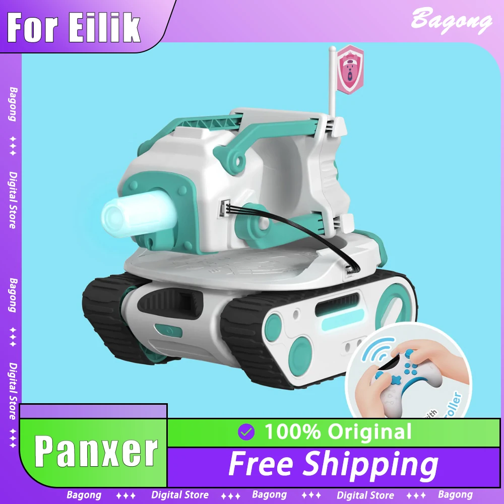 Panxer Exclusive Vehicle Crafted for Eilik With Complete Battle Game System Rich Sound Effects Animations For Eilik Robot Custom