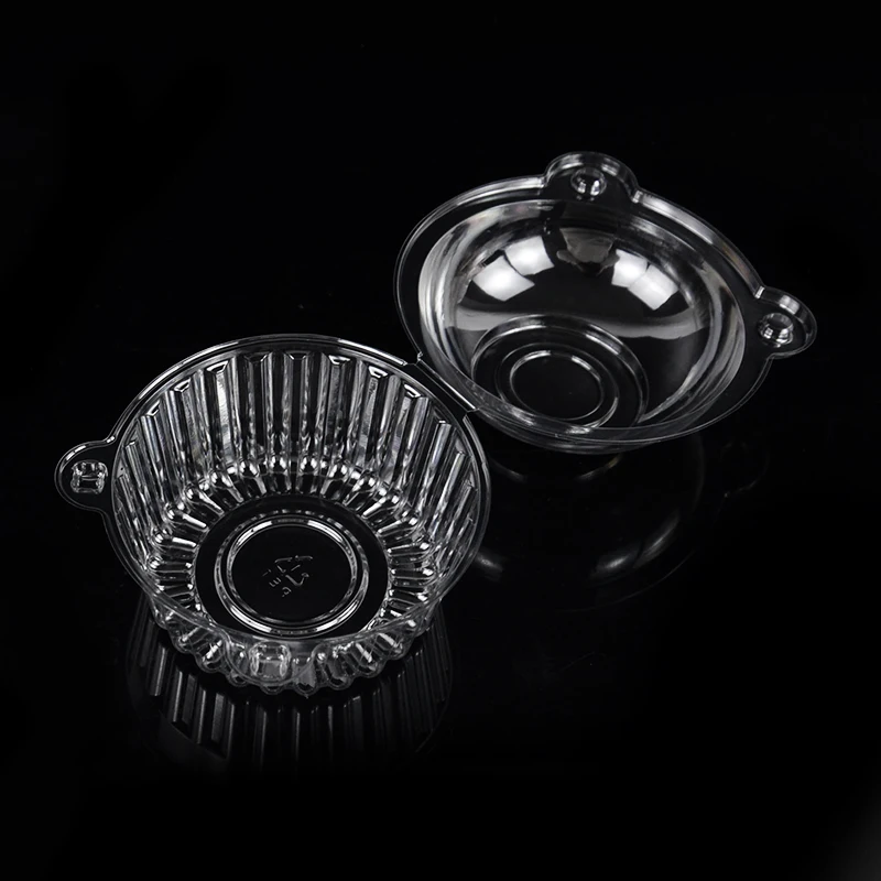 100pcs Clear Cupcake Boxes with Lids, Dessert and Cake Slice Holders, Muffin and Bakery... - SKU CCBL1059 - UGI Packaging