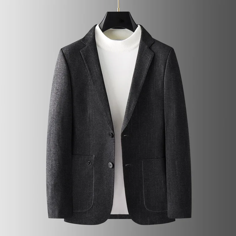 

New Arrival Fashion Suepr Large Spring and Autumn Business Men's Casual Suit Large Men's Coa Plus Size MLXL2XL3XL4XL5XL6XL7XL8XL