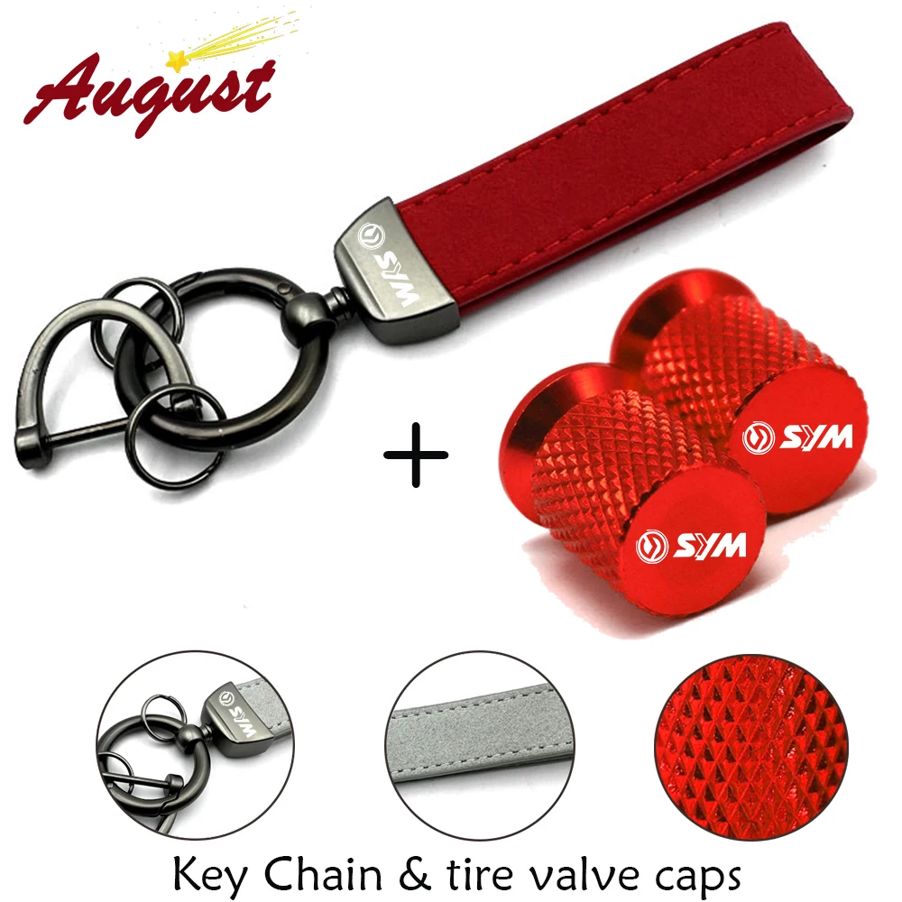 

For SYM JOYMAX 250i 300 150 125 CTS CRUISYM 180 300i MAXSYM 400 600 TL500 Accessories Moto keychain Key Chain & tire valve caps