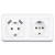 2 OUTLETS 2USB