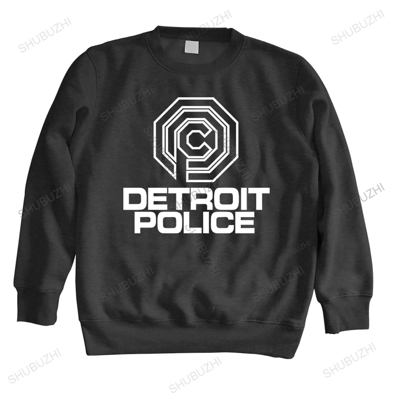 

Fashion brand long sleeve mens loose new arrived men sweatshirt autumn DETROIT POLICE Shubuzhi Brand Cotton Drop Shipping