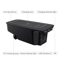 Car wireless charger phone charger charging holder for Volvo XC90 S90 V90 XC60 S60 V60 C60 2018-2021 accessories - Image 2