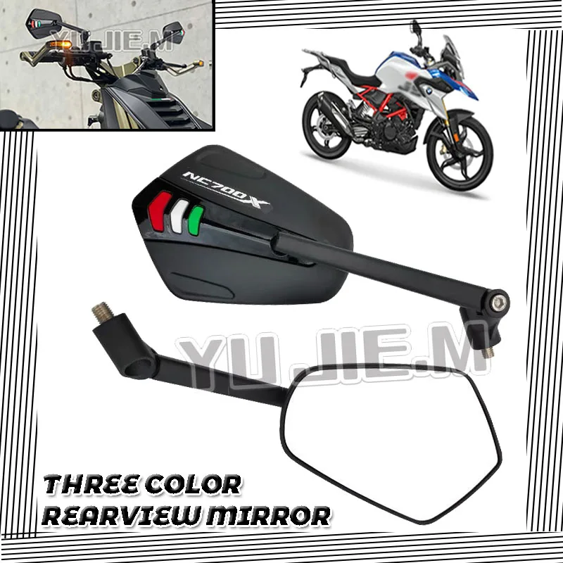 

For Honda NC700 NC700S NC700X NC750 NC750X NC750S NC 750 X 700 S 750X 750S 700S 700X Side Mirror Rearview Mirrors Accessories