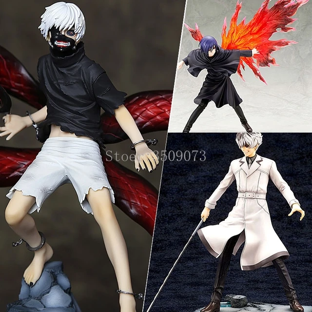 22cm Anime Tokyo Ghoul Figure Kaneki Ken Two Heads Awakening Action Figure Tokyo  Ghoul Touka Kirishima Figurine Model Doll Toys - AliExpress