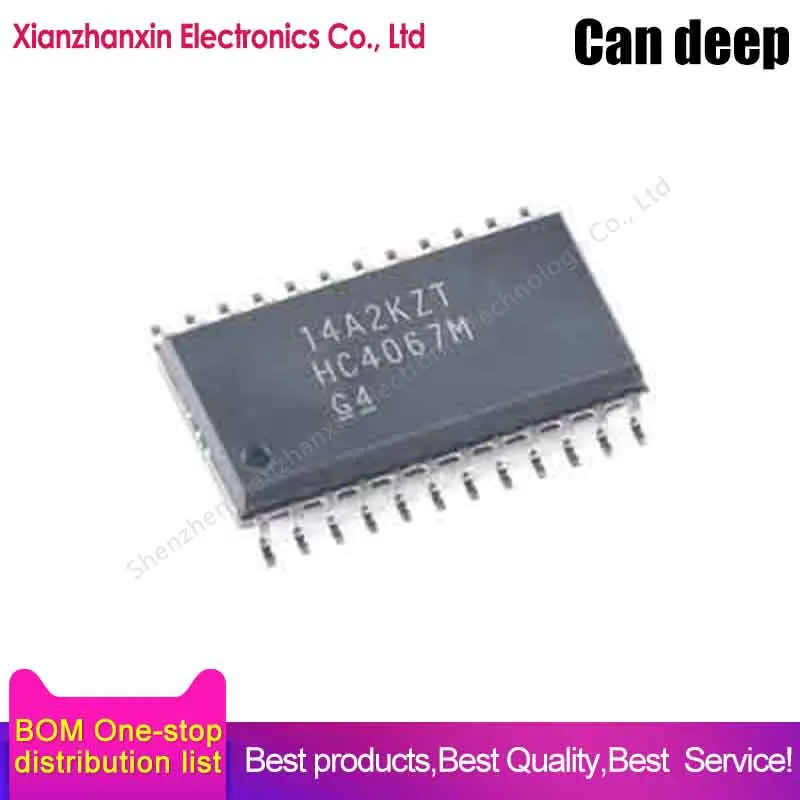 

5~20PCS/LOT CD74HC4067M96 HC4067M SOIC-24 Single channel analog multiplexer chip