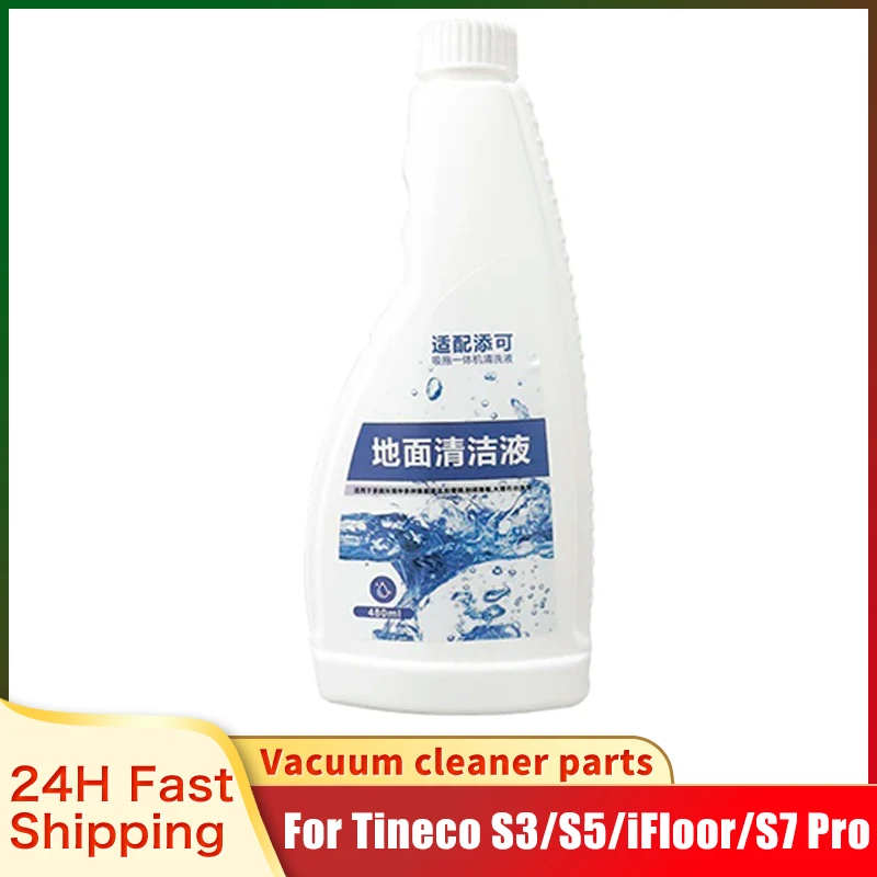 

Cleaning Liquid Solution 480ml For Tineco Floor One S3/S5/iFloor/Breeze/S5 Combo/S7 Pro Vacuum Robot Parts