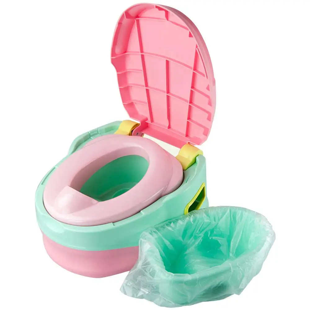 Roll Universal Potty Baby Training Toilet Seat Bin Bags Travel Urina Liners Disposable With Drawstring Boy Girl WC Accessories 2