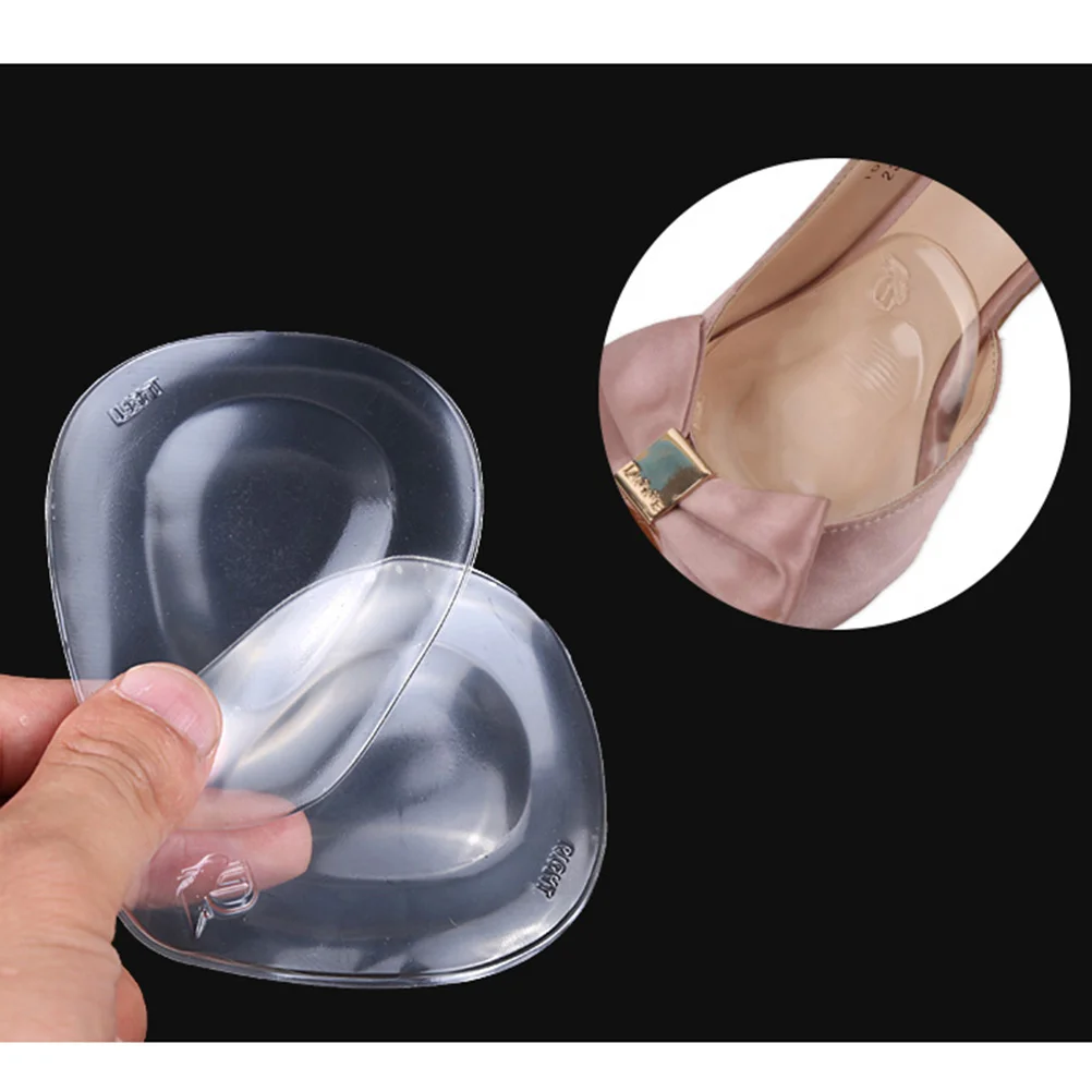 

1 Pair of Women High Heel Insoles Pad Waterdrop GeL Cushions Forefoot Pad (Transparent)