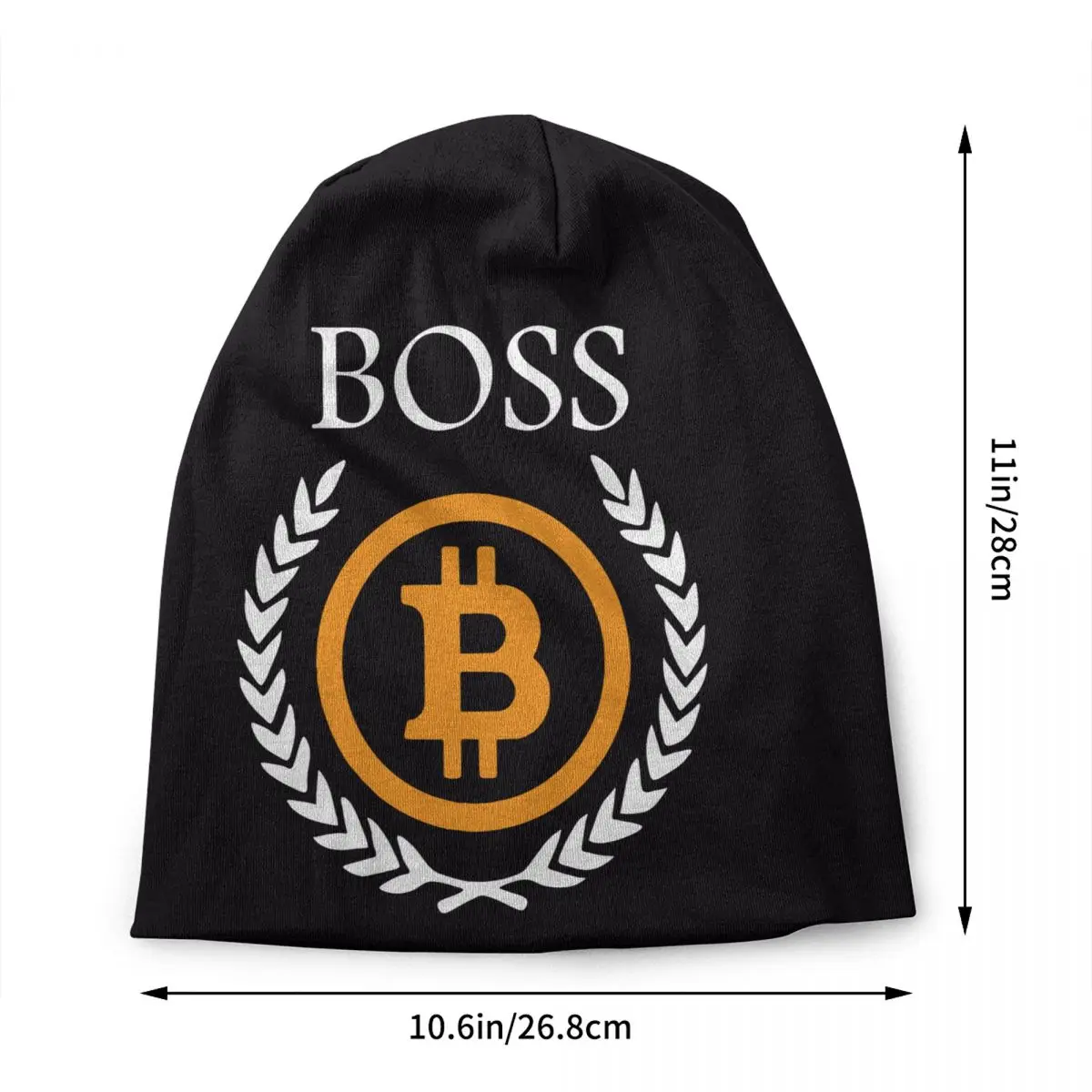 Bitcoin Cryptocurrency Funny Design Caps Cool Street Skullies Beanies Hat  Male Adult Spring Head Wrap Bonnet Knitted Hat - AliExpress