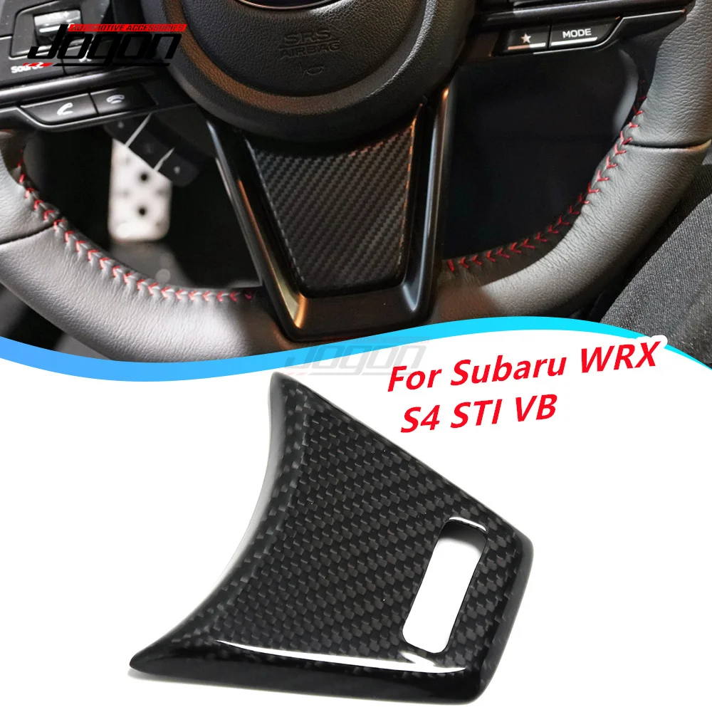 Car Steering Wheel Cover Panel Trim For Subaru Wrx Sti Interior Accessories S4 Vb 2022 2023
