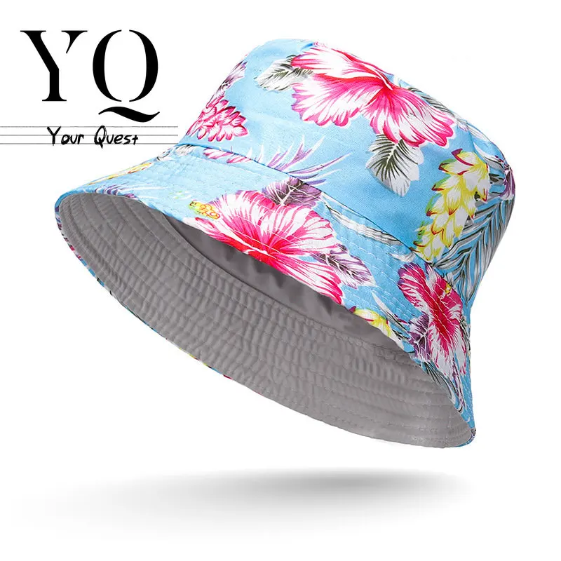 

YQ 2023 Spring and Summer Outings, Sun Protection, Fisherman Hat, Male and Female Street Sun Visor Hat, Double-sided Fasion