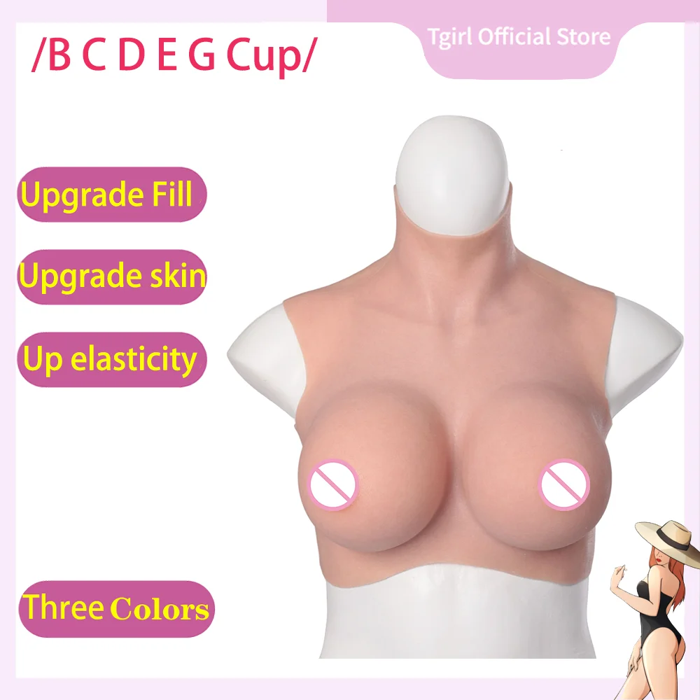 

Fake Tits Silicone Breast Forms Boobs for Men and Women Mastectomy Cancer Crossdresser Transvestite Sissy Artifical Huge Chest