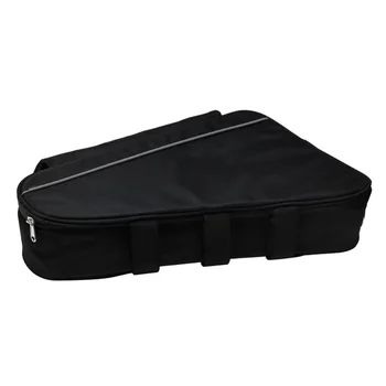 Borsa per batteria per bicicletta elettrica, 36v, 48v, 60v, 72v, e-bike, borse triangolari per box bici nero, carico massimo 126 celle