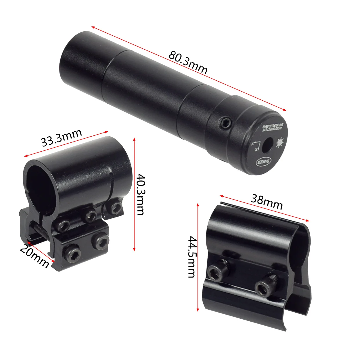 Tactical Metal Red Green Dot Laser Sight Scope For Airsoft Rifle AK47 AR15 Huntting Collimator with 20mm/11mm Rail Mount