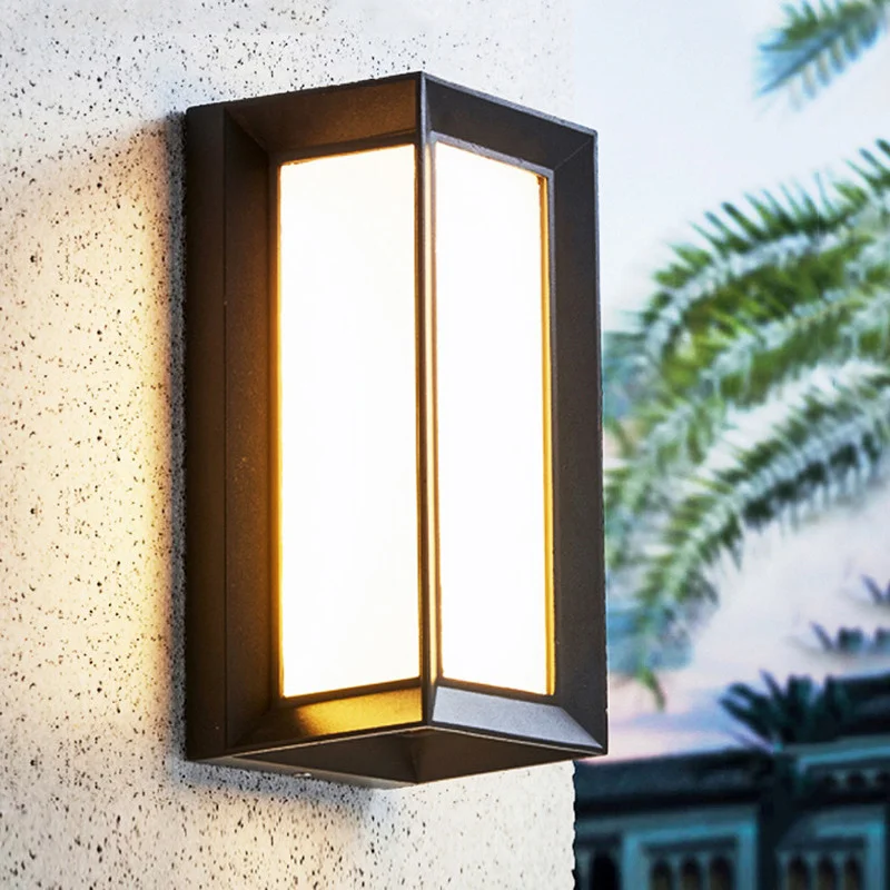 Wall Lamp Outdoor Lighting Led Wall Light Acrylic Home Wall Lighting It65 transparent anti scratch light slim durable tpu acrylic pc hybrid phone case for iphone 13 6 1 inch navy blue