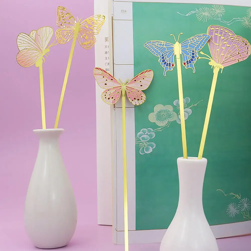Metal Bookmark Exquisite Chinese Style Metal Butterfly Bookmark Gift for Book Lovers Teachers Book Lover