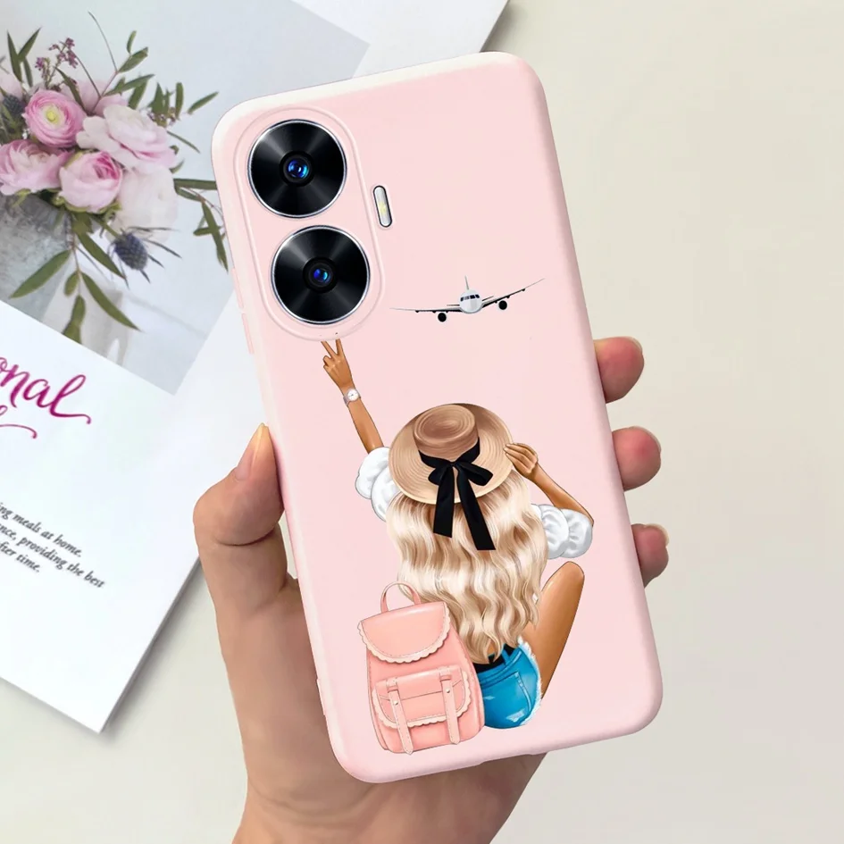 Cute Cartoon Flower Silicone Phone Case - Soft Slim Shockproof Bumper