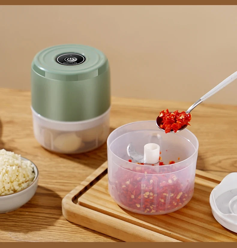 Garlic Electric Mini Chopper for Crushing Ginger Vegetables