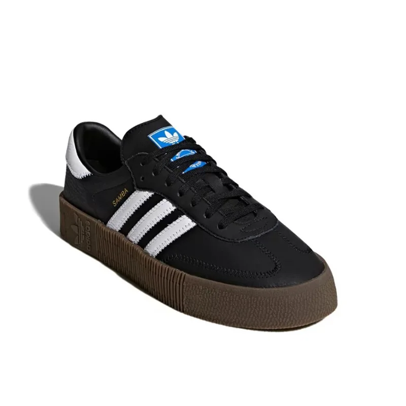 Adidas-Oirginals Sambarose chaussures pour femmes, baskets de skateboard,  blanches et noires, B28ACH - AliExpress