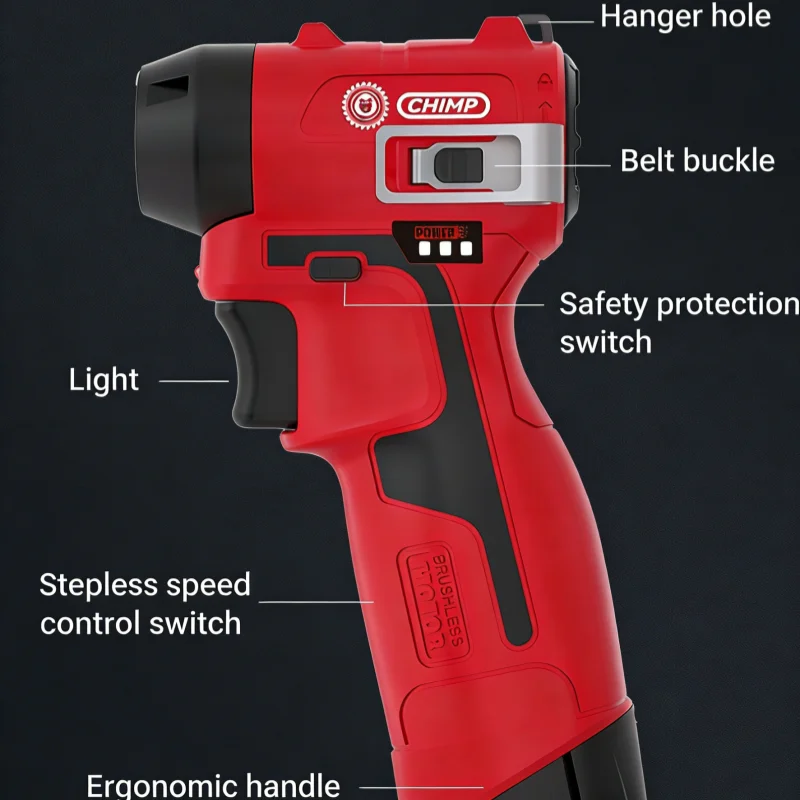 무선 송풍기 190W 고속 130000rpm 2.4N 충전식 공기 송풍기 밀워키 12V 배터리 도구에 적합