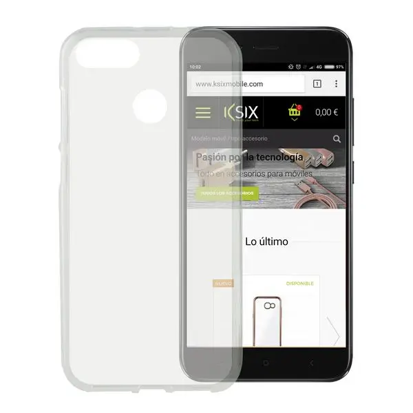 Чехол для мобильного телефона Xiaomi Mi A1 KSIX Flex TPU прозрачный |