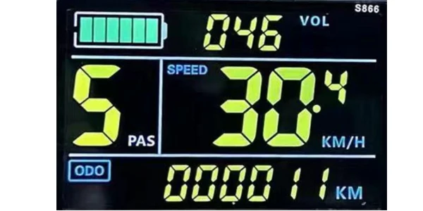 36V 48V 52V 60V 40A 2000W E-bike Brushless Motor sine wave Controller With S866