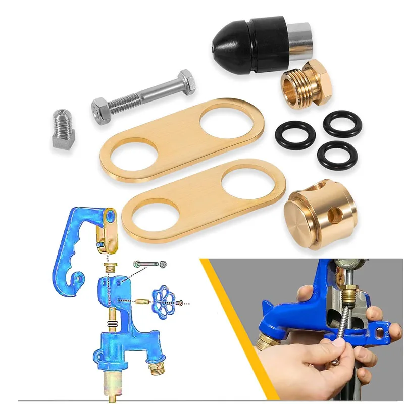 

850 Sb Yard Water Hydrant Repair Kit 9401324 & Plunger fits for 800LF 800SB 4800LF 5800LF 6800LF Series Yard Hydrant