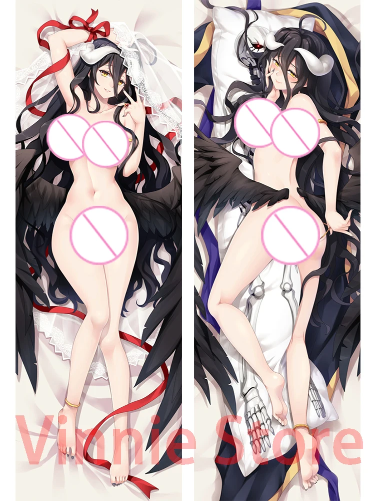 

Dakimakura anime дакимакура Двусторонняя Подушка для тела Dakimakura с иллюстрациями из аниме альбедо Оверлорд ии, наволочка в натуральную величину, Рождественское украшение, подарок