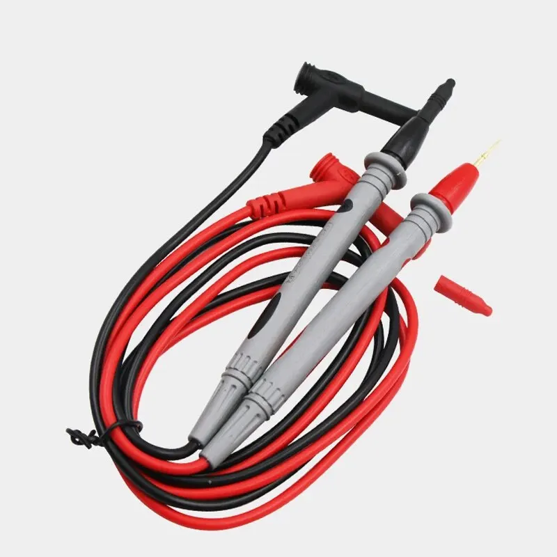 Multimeter Probe Practical 1000 V 10A/20A Thin Tip Needle Multi Meter Test Probe Digital Multimeter Tester Pen Cable Wire Universal Probe Wire