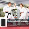 Taekwondo Belt Display Mounting Jiu Jitsu Display Rack Wall Mounted Belt Hanger Arts Belts Organizer Taekwondo Felt Holder 3