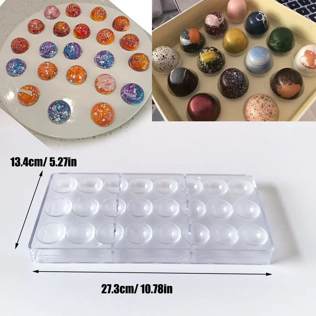 468/221/140 Cavity Mini Round Silicone Chocolate Drops Mold Dog Treats Pan  Semi Sphere Gummy Candy Mold Ganache Jelly Caramels - AliExpress