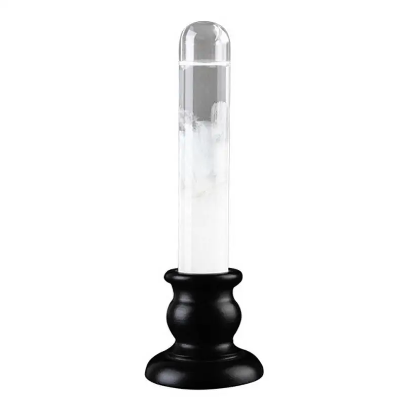 

Weather Storm Bottle Vintage Tubular Storm Glass Weather Forecaster Crystal Glass Bottle Desktop Decoration Craft Weather
