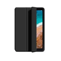 Folio Stand Lightweight Leather Tablet Cover with Auto Sleep/Wake для более креативного и компактного задания. for Xiaomi Mi Pad 4 8.0 (Black)
