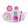 2024 Kids Makeup Set Glitter Nail Manicure Nail Polish Art Set Nail File Set Gem Stickers Brush Spoon Set 5