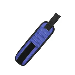 Magnetic Wristband Tool Holder with Strong Magnets (Blue)