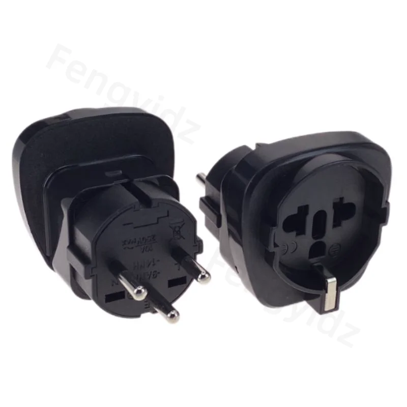 Travel Adapter Israel to US/Italy/Brazil/Schuko Universal Electric Plug Adapter converter pluggable embedded 250V 10A