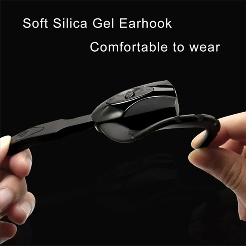 Wireless Headphones Business Earphones Bluetooth-Compatible Headset Microphone Rechargeable Standby Car Driving Sport Handsfree 4