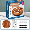 Orbital logic chess 2 player battle black white children thinking training brain use intelligence Strategy board game Track toy 5