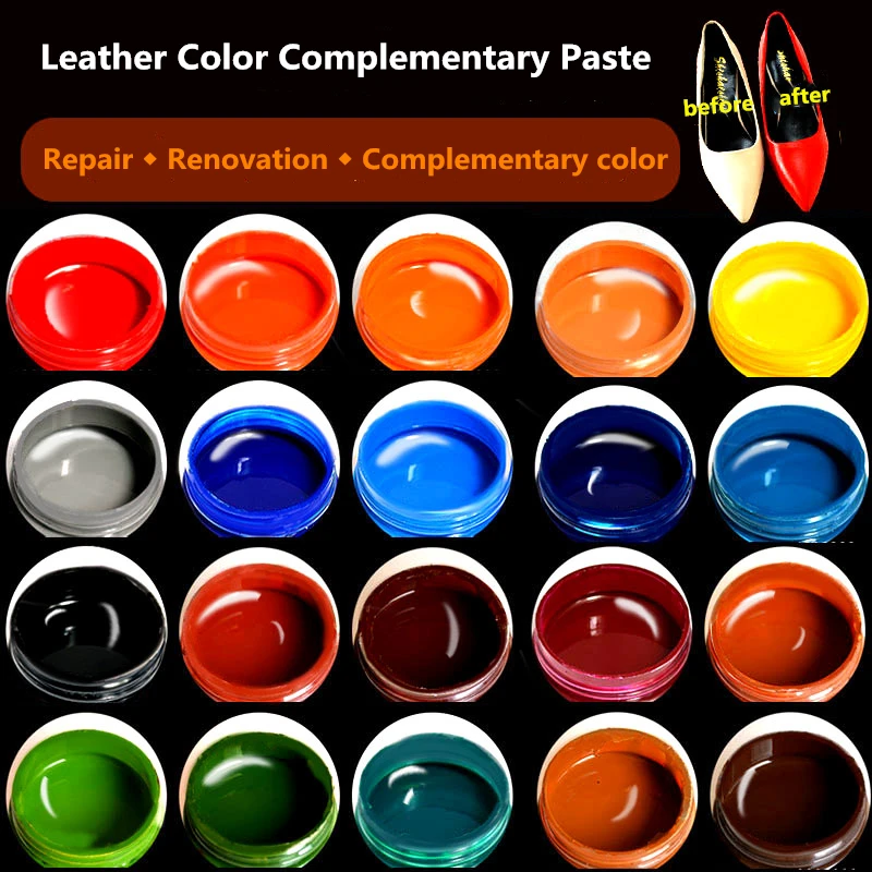 32 Color Professional Leather Dye Repair and Refurbishment Color Diy