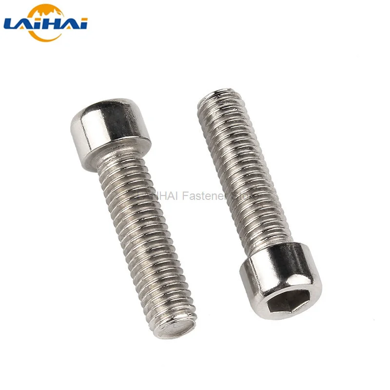 스테인리스 스틸 육각 소켓 캡 알렌 헤드 나사 볼트, 소형 헤드 직경 3.8mm 4.5mm, M2.5 M3 비표준 304 A2, 25 개