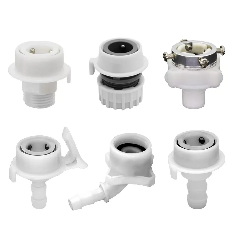 Washing machine water faucet buckle connector, car wash water gun connector, quick direct insertion connector