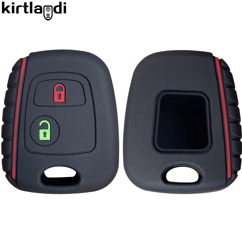 Silicone Remote Car Key Case Cover Shell For Citroen C1 C4 C2 C3 Berlingo Xasara Picasso For Peugeot 107 207 307 407 206 306 406 key case key case cover