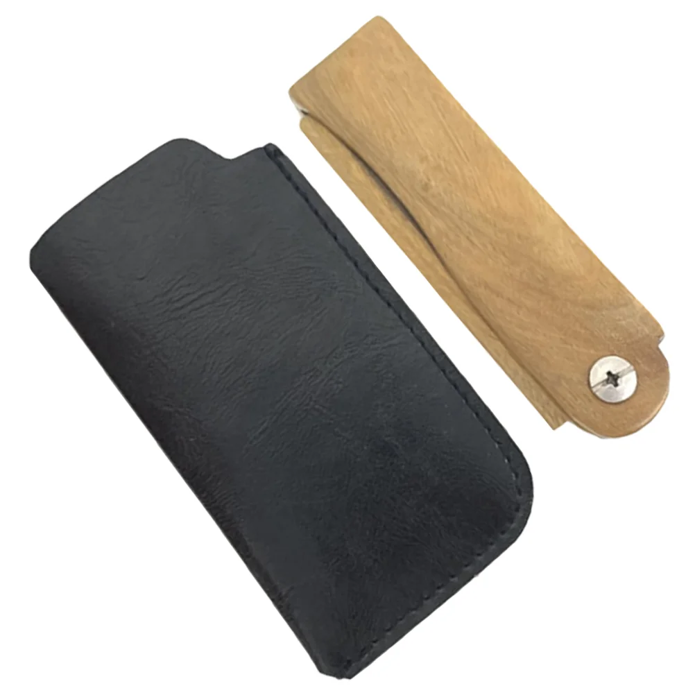 

Beard Comb Folding Hair Portable Pocket Accessory Supply Wood Mustache Household