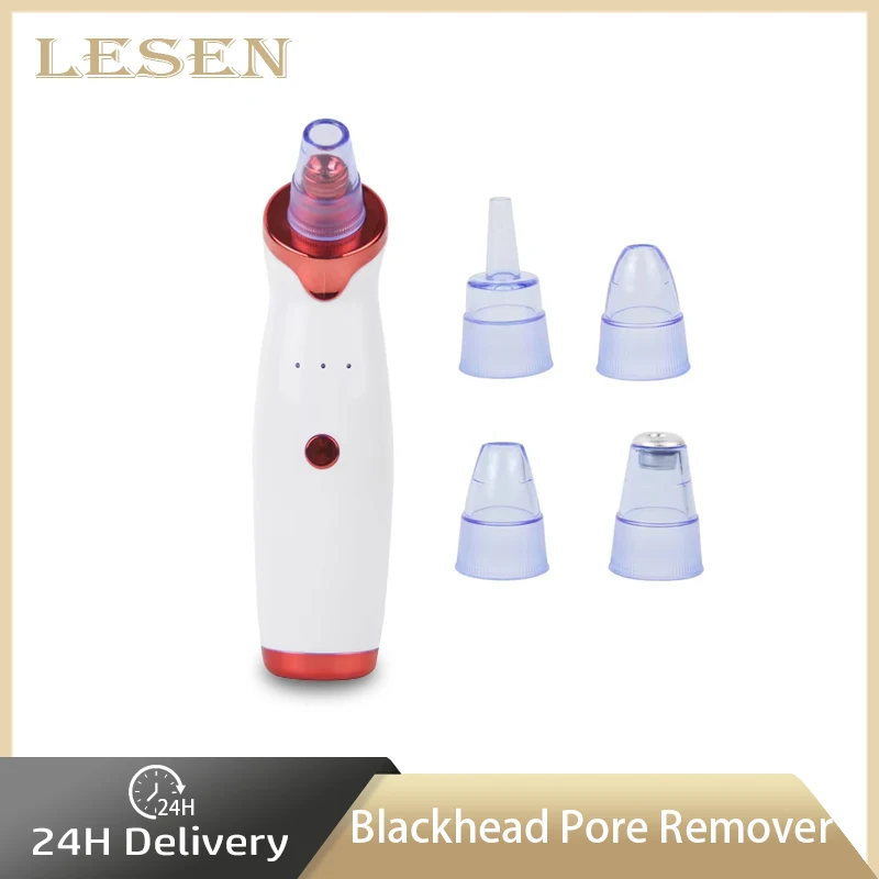 LESEN Blackhead Remover Pore Cleaner Vacuum Suction Face Deep Facial Cleaning Beauty Tool Face Skin Care Comedone Extractor Tool