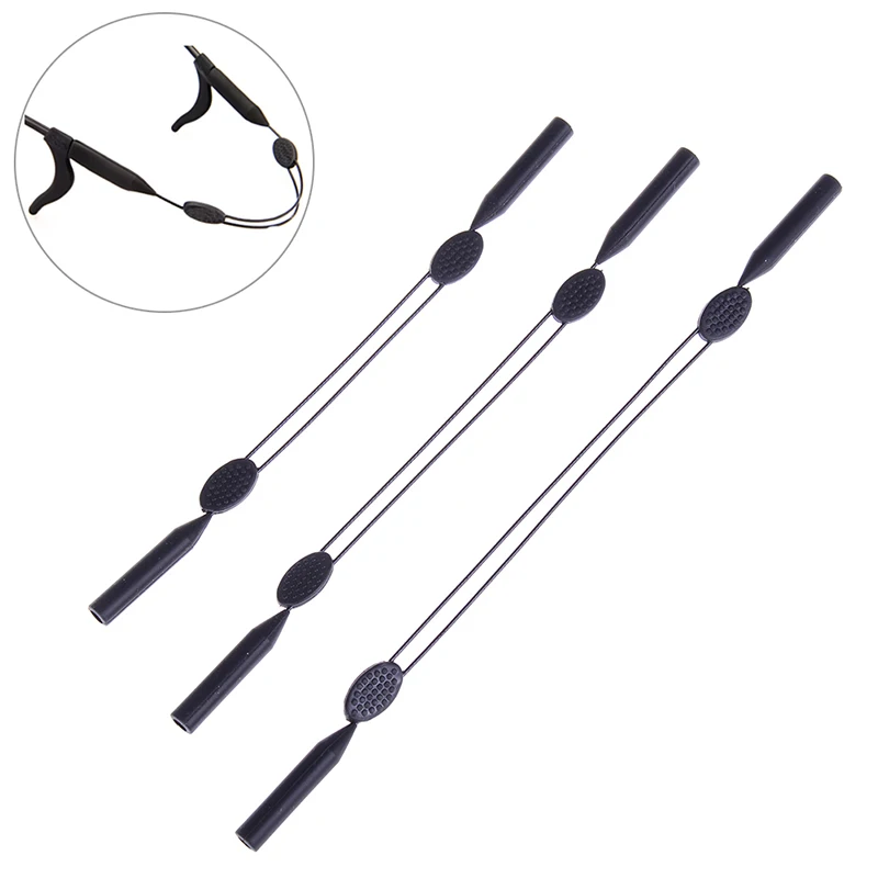 

1PC Wire Adjustable Sunglasses Neck Cord Strap Convenient Eyeglass Glasses String Lanyard Glasses Wearing Neck Holding