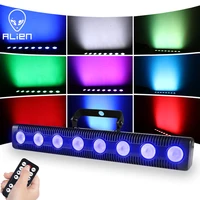 ALIEN 8 LED RGBW 4IN1 DMX Wall Wash Lamp DJ Disco Party Stage Light Effect for Dance Bar Holiday Wedding Xmas Halloween Decorate 1
