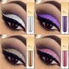 Pink Liquid Glitter Eyeshadow Metallic Pigment Eyes Makeup 18 Colors Shimmer Eye Shadow Liquid Waterproof Maquiagem Yeux Sombra 2