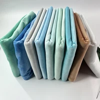 Solid Minky Fabric By The  Meter- Soft, Smooth And Luxury 59" Width  Fabric For Blankets, Apparel, Baby Accessories,  Pillows